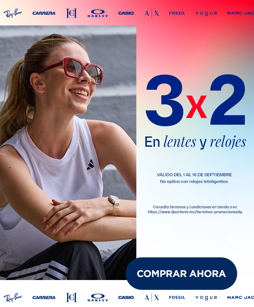 3x2 lentes y relojes septiembre