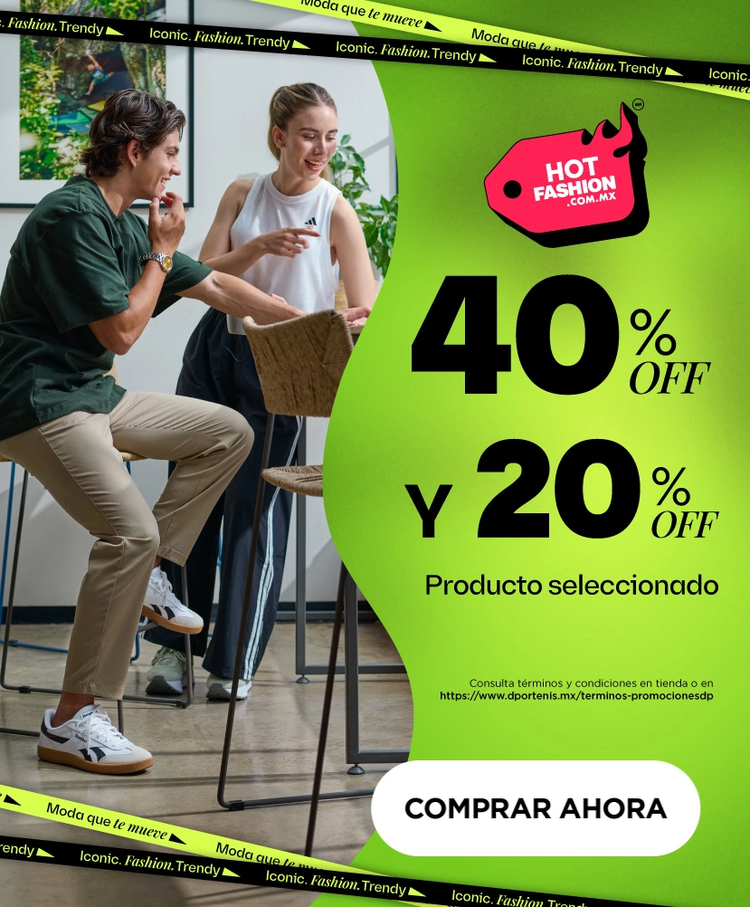 Ofertas 40% y 20% Hot fashion