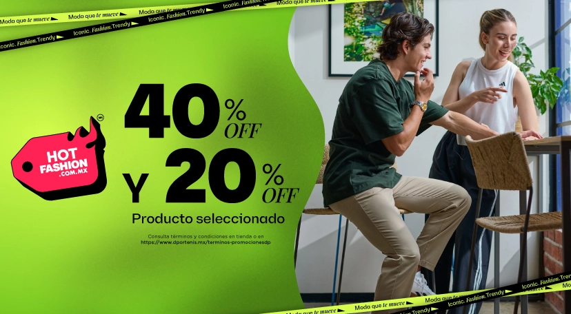 Ofertas 40% y 20% Hot fashion