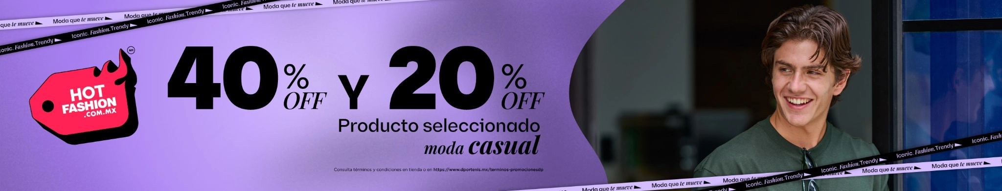 40 y 20 casual