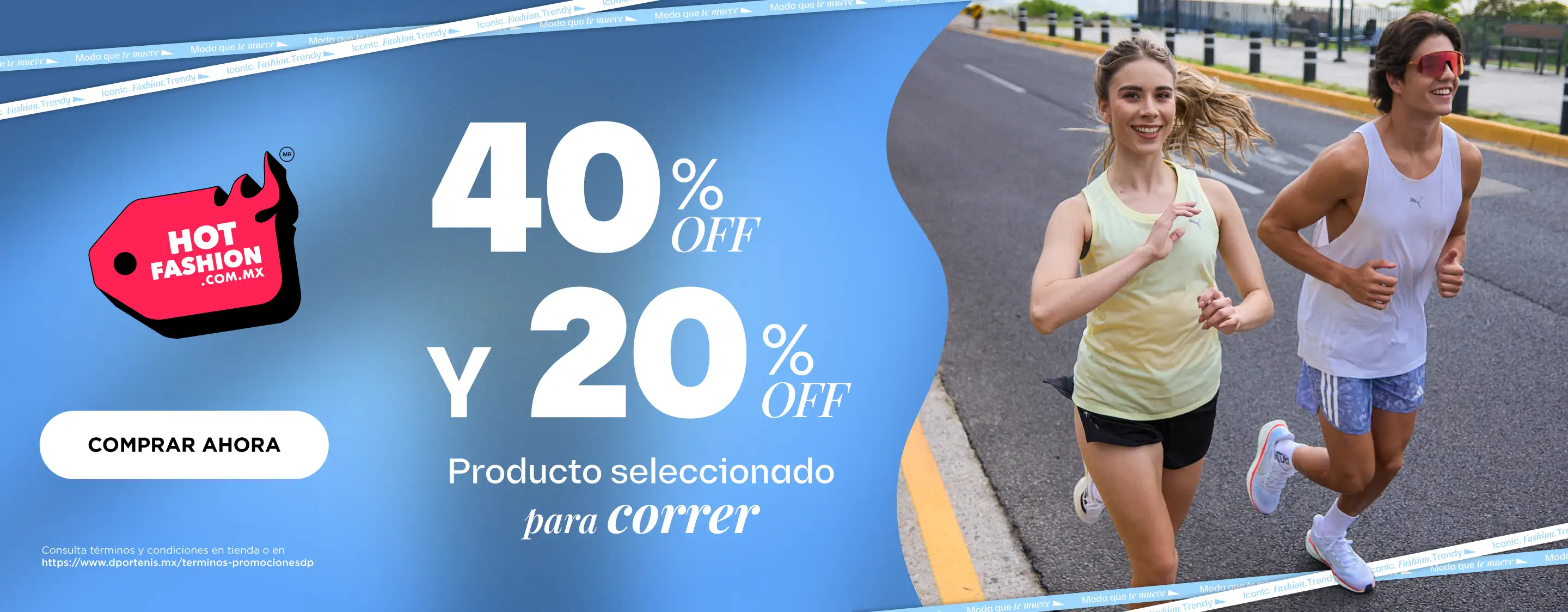 40 Y 20 CORRER