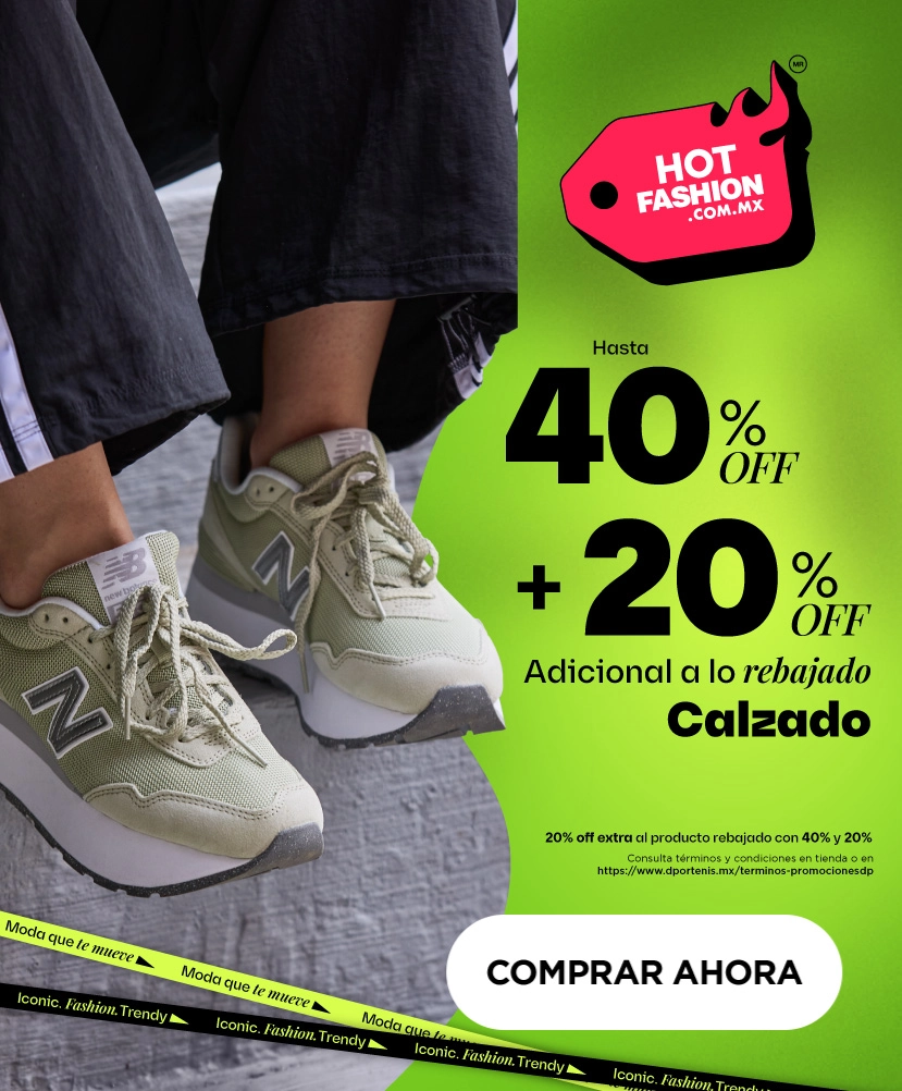 40% OFF + 20% adicional en calzado | Iniciativas