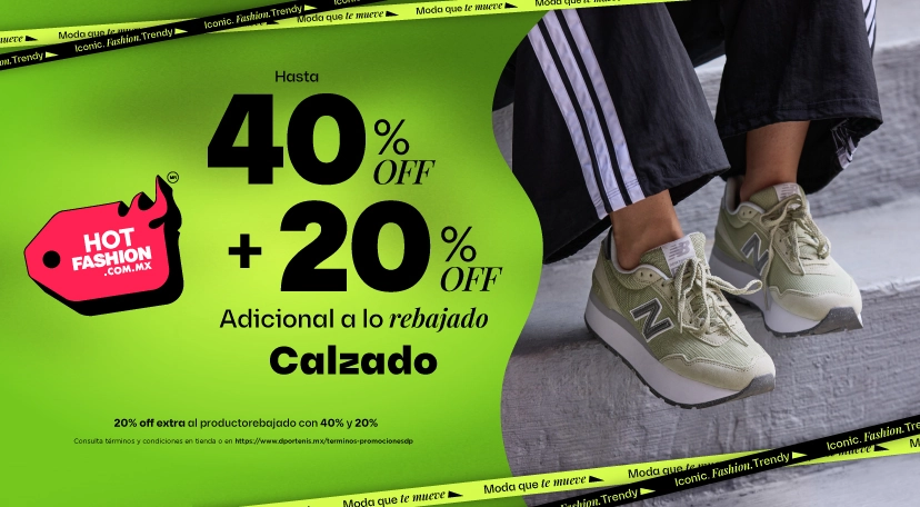 40% + 20% calzado