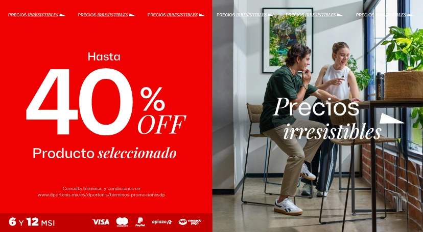 Ofertas hasta 40%