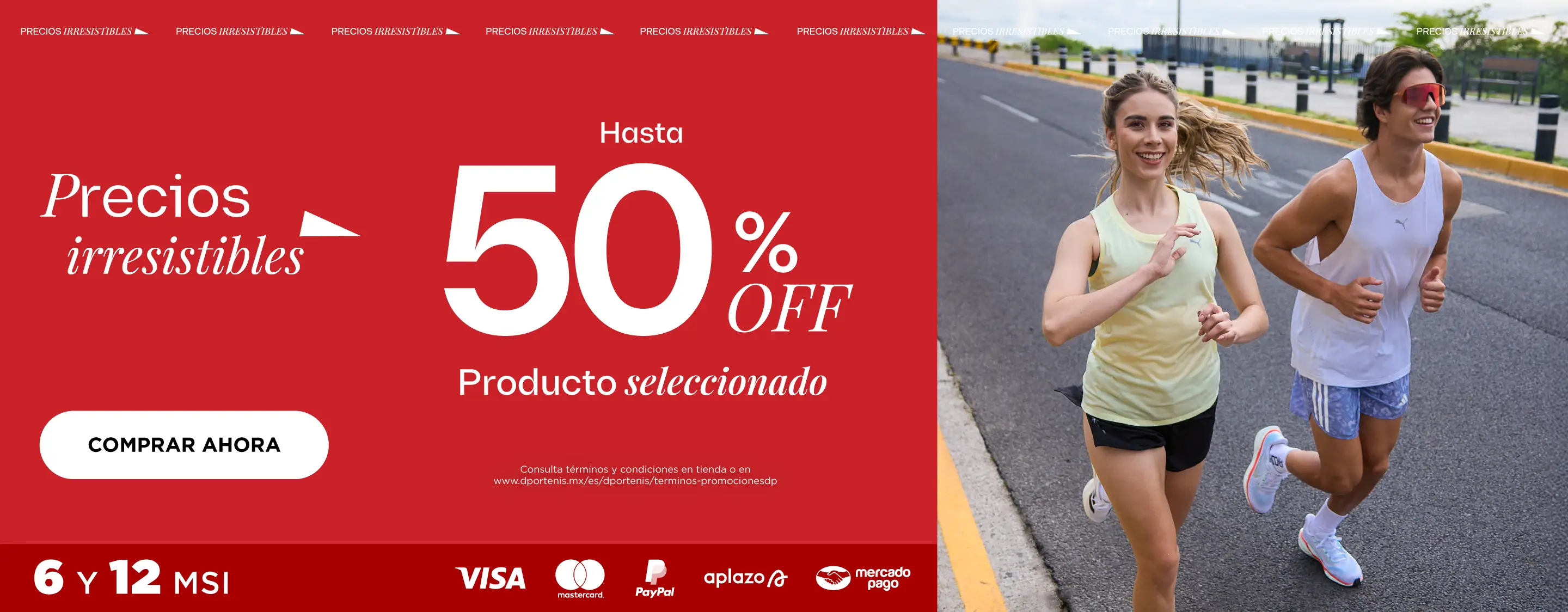 Ofertas hasta 50%