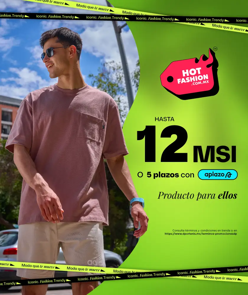 Estilo para ellos con hasta 12 MSI