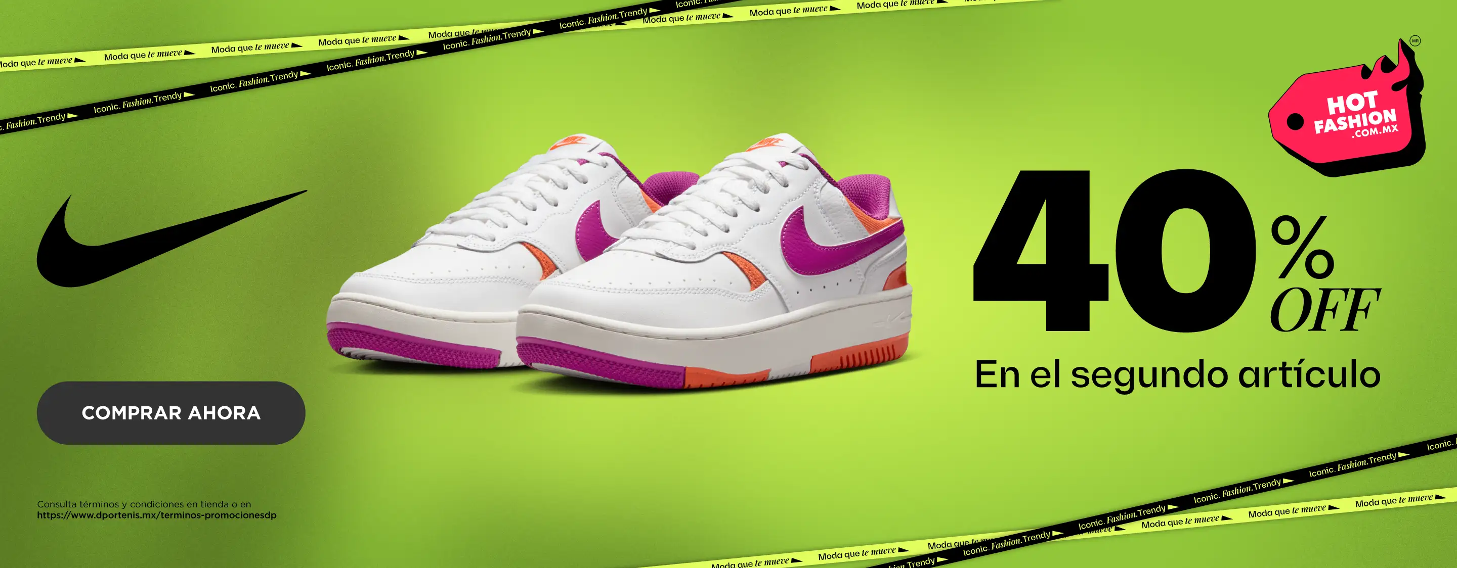 40% segundo Articulo nike