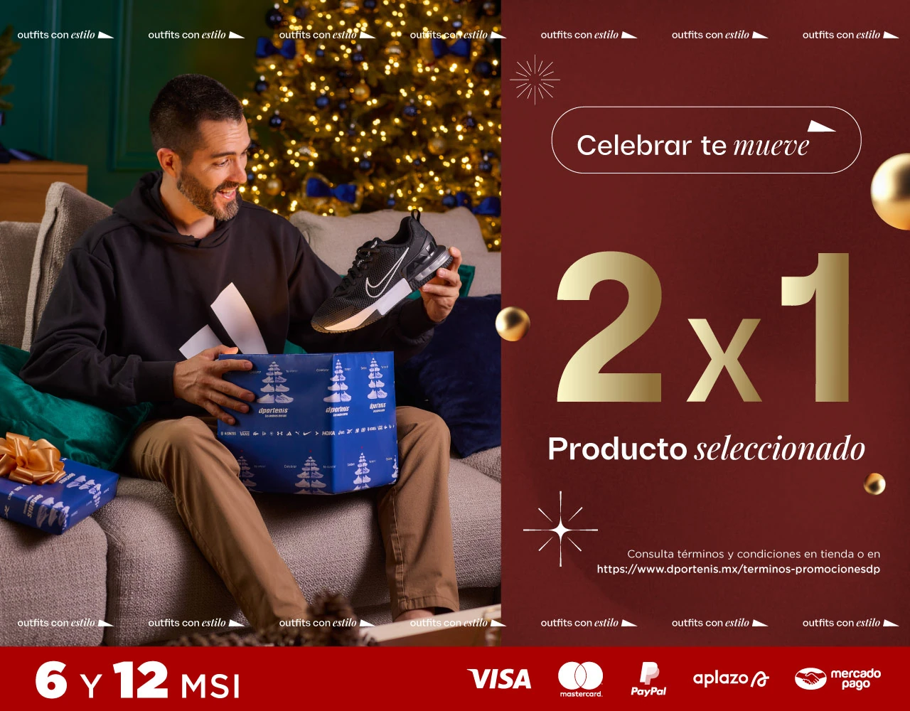 2x1 Felices Fiestas | dportenis