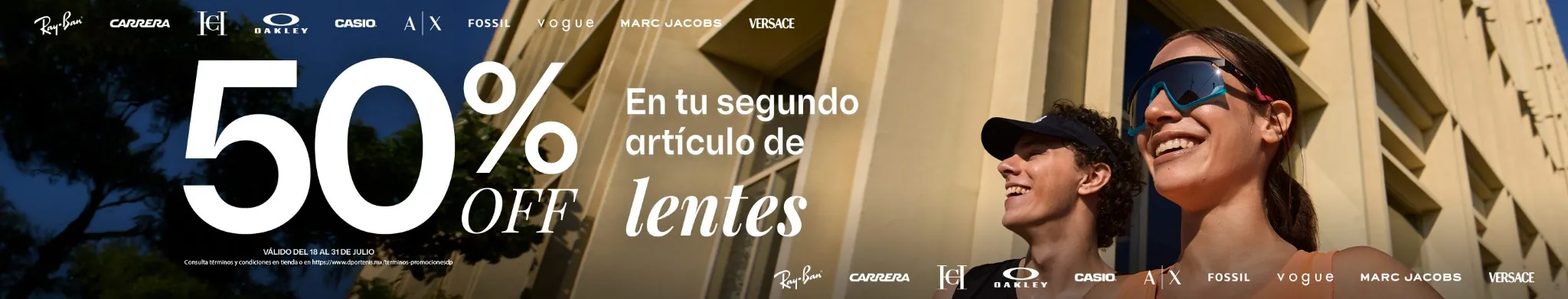 50% segundo articulo lentes