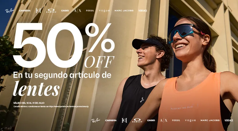 50% segundo articulo lentes
