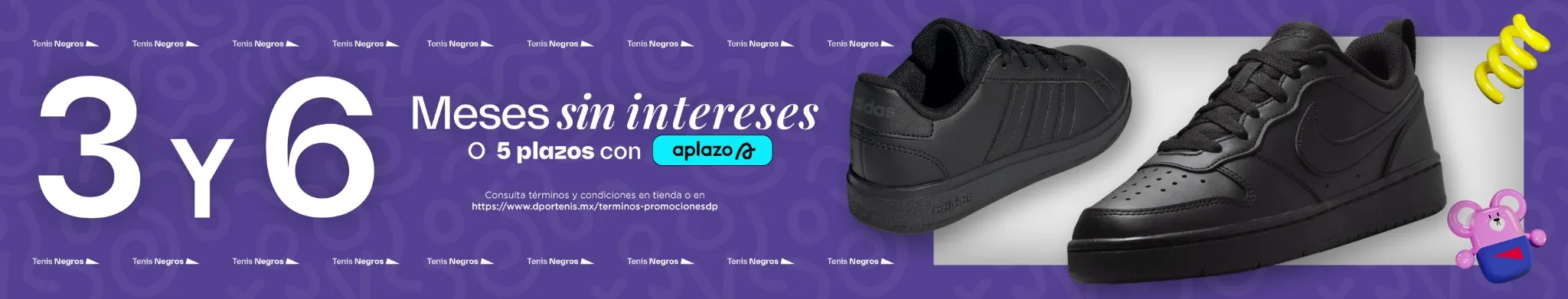 RAC Tenis negros
