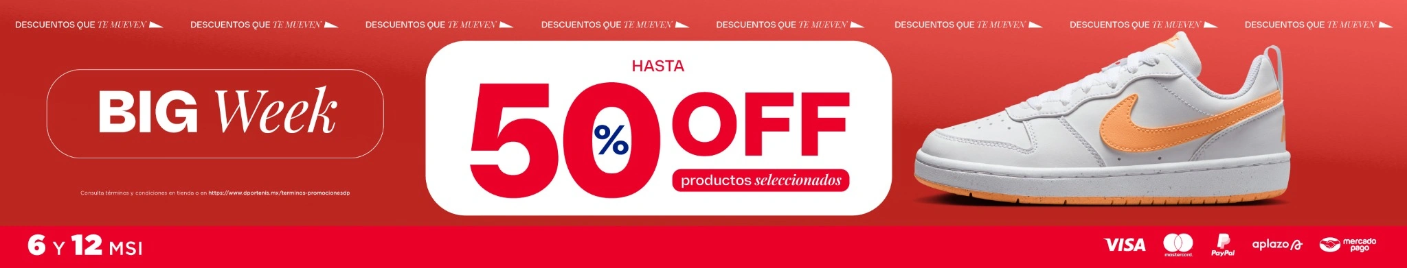 BW hasta 50% producto