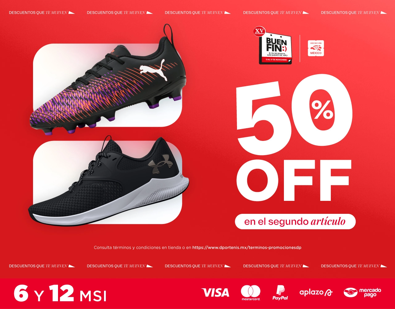 Buen Fin 50% 2do Art. | dportenis