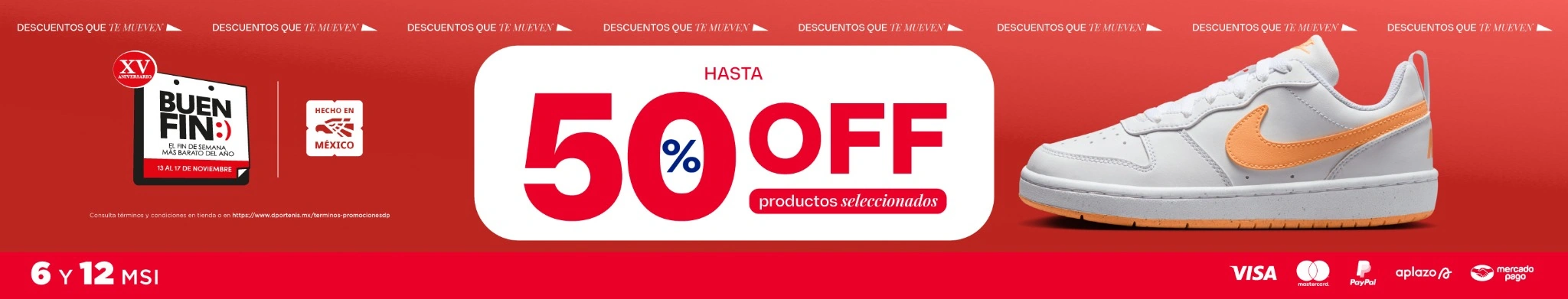 BF hasta 50% producto