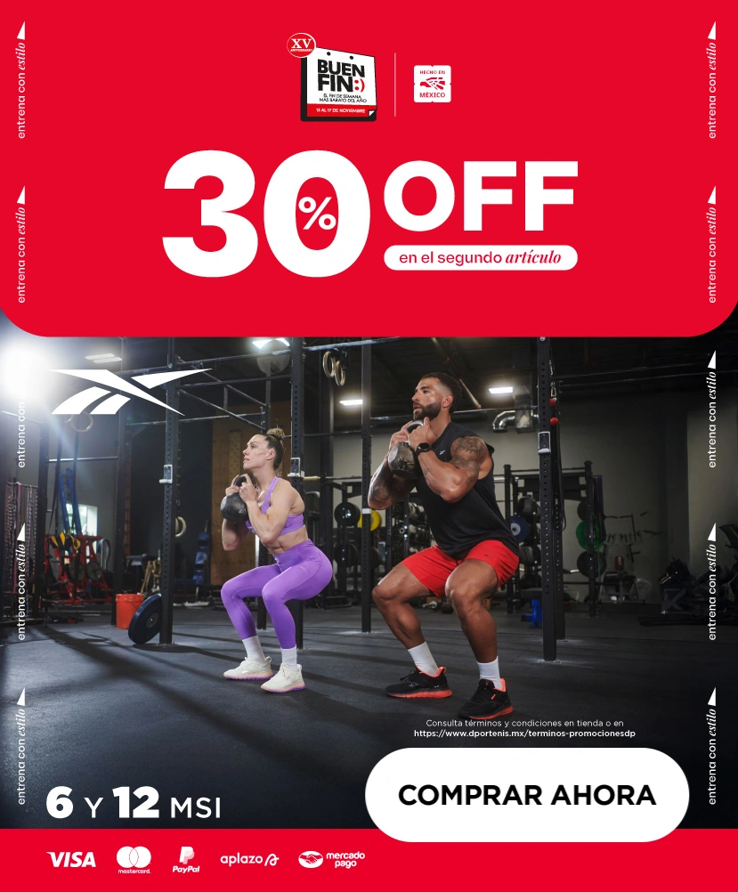 Buen Fin Reebok 30% | Iniciativas