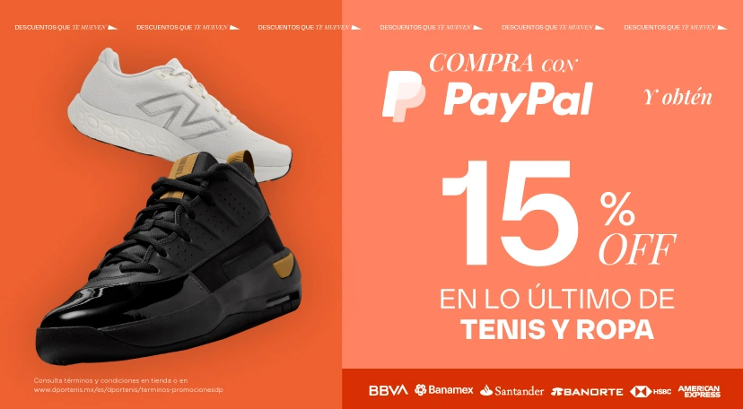 Paypal 15%