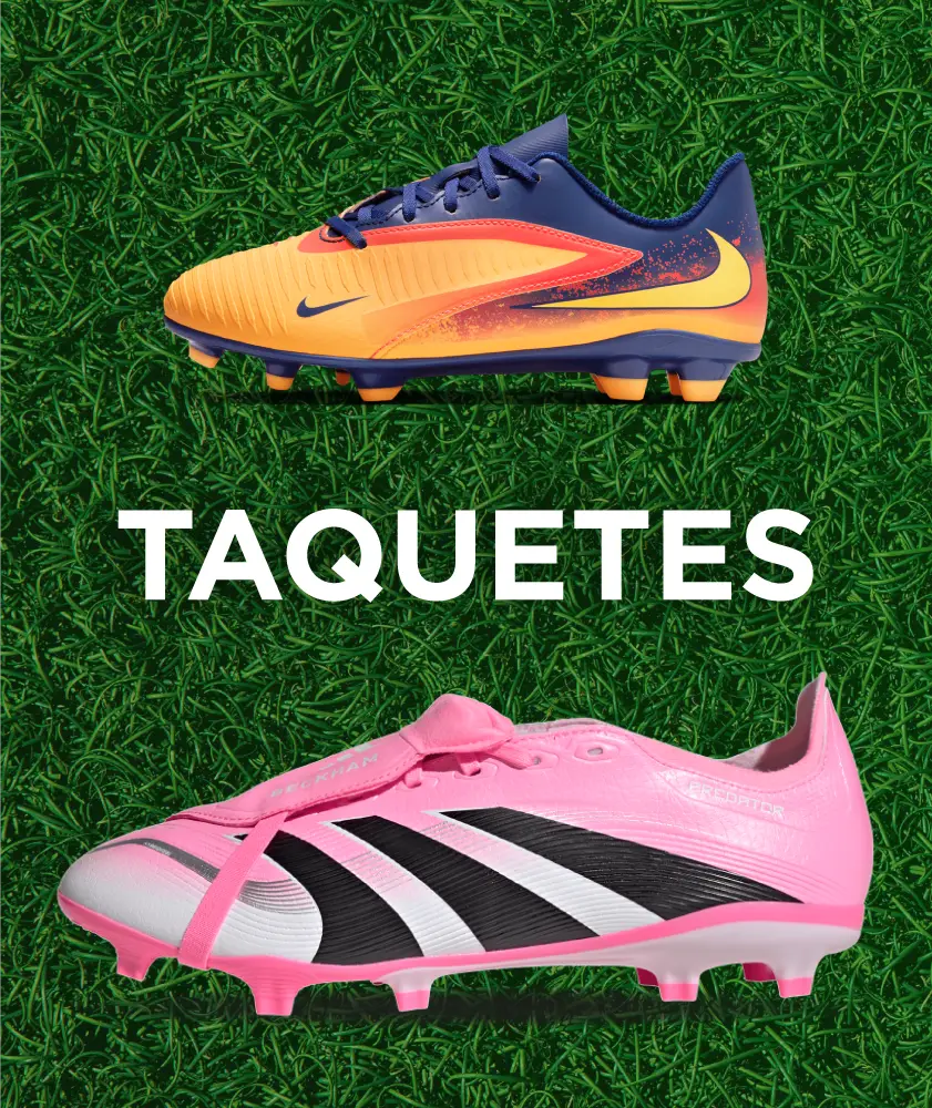 Encuentra aquí los mejores taquetes para jugar fútbol: