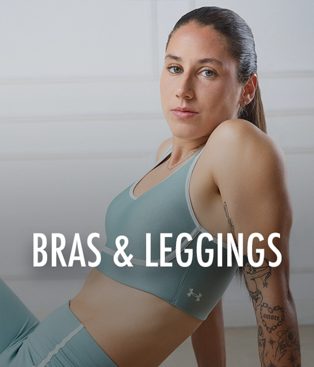 Under armour leggings y bras