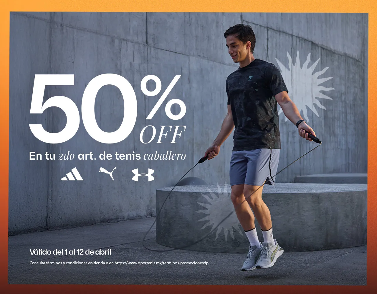 50% en tu 2do Par | dportenis