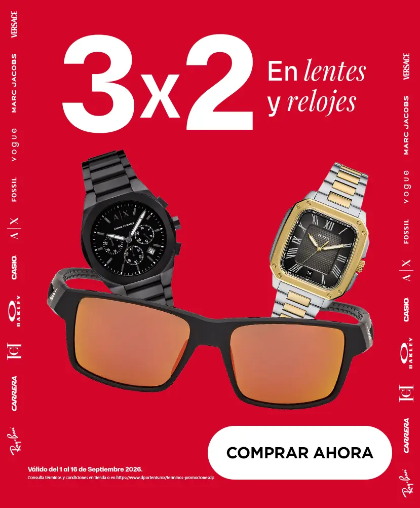 3X2 Lentes y Relojes