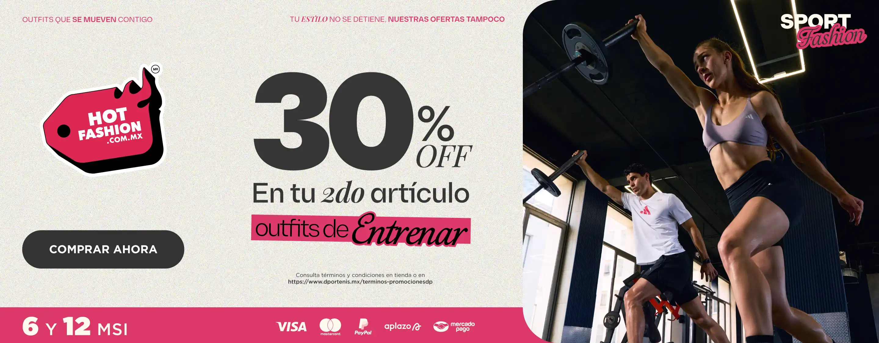 30 seg en producto para entrenar | hotfashion