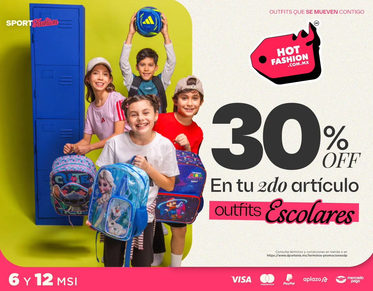 Outfits Escolares | 30% en el 2do | dportenis | hotfashion