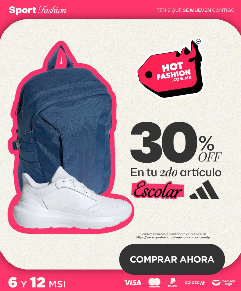 Adidas calzado escolar 30 seg y mochila | hotfashion