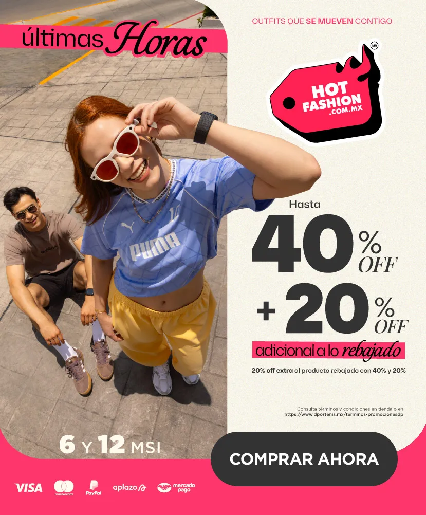 Hasta 40% off + 20% adicional - Ultimas Horas | hotfashion