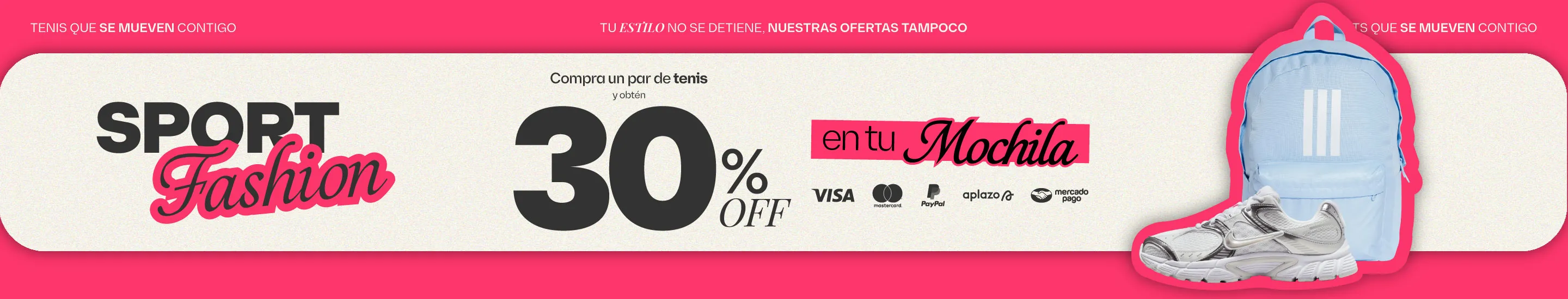 Previa 30% en tu Mochila