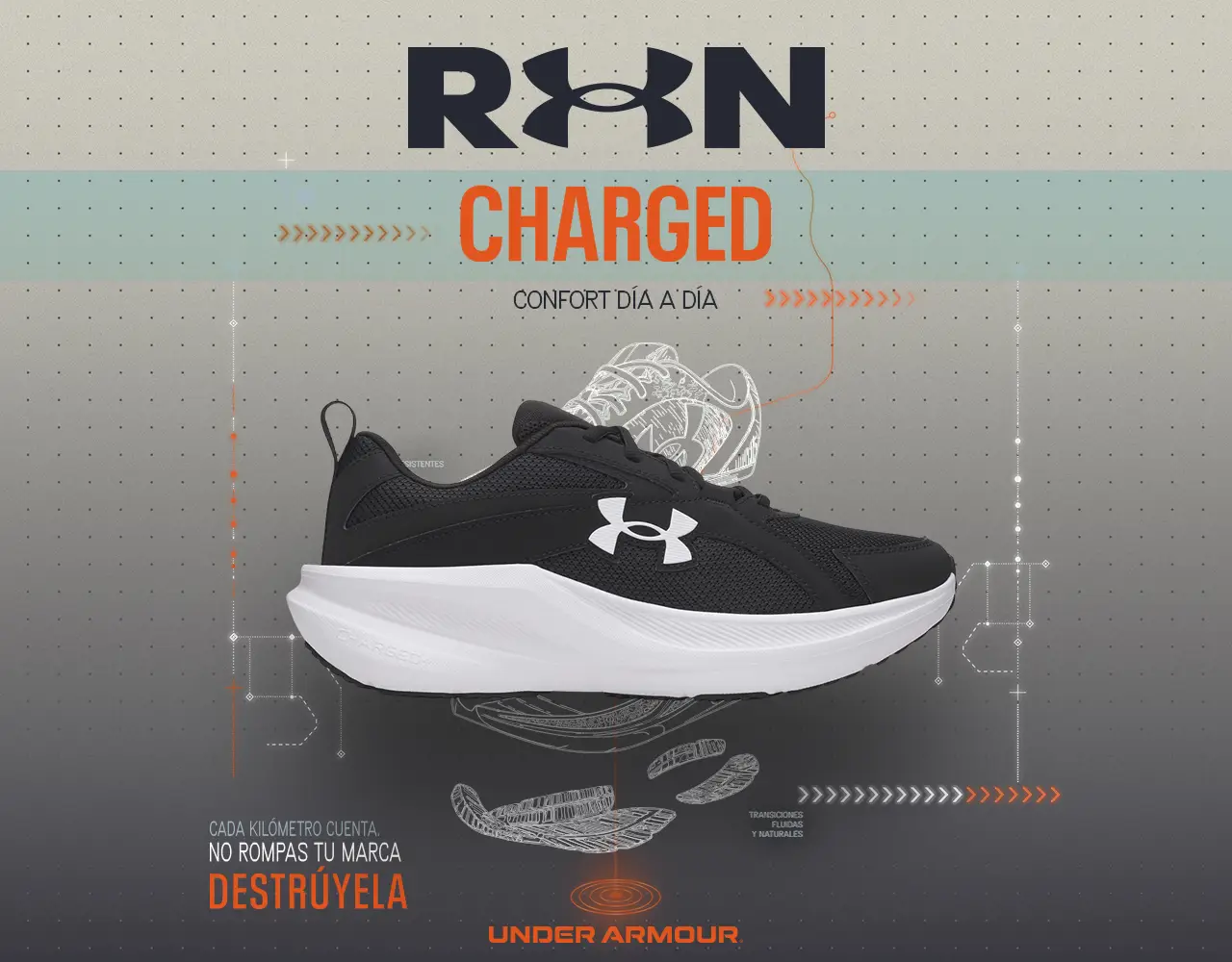 Under Armour Charged Assert | dportenis