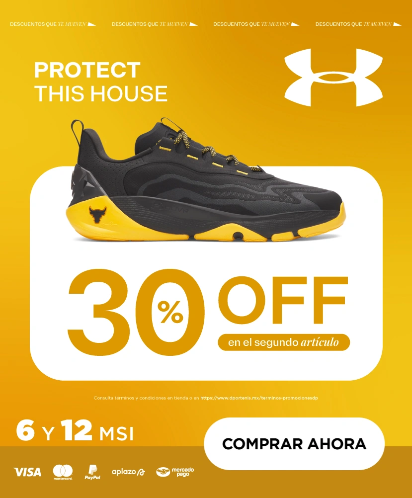 30% de descuento en segundo articulo under armour
