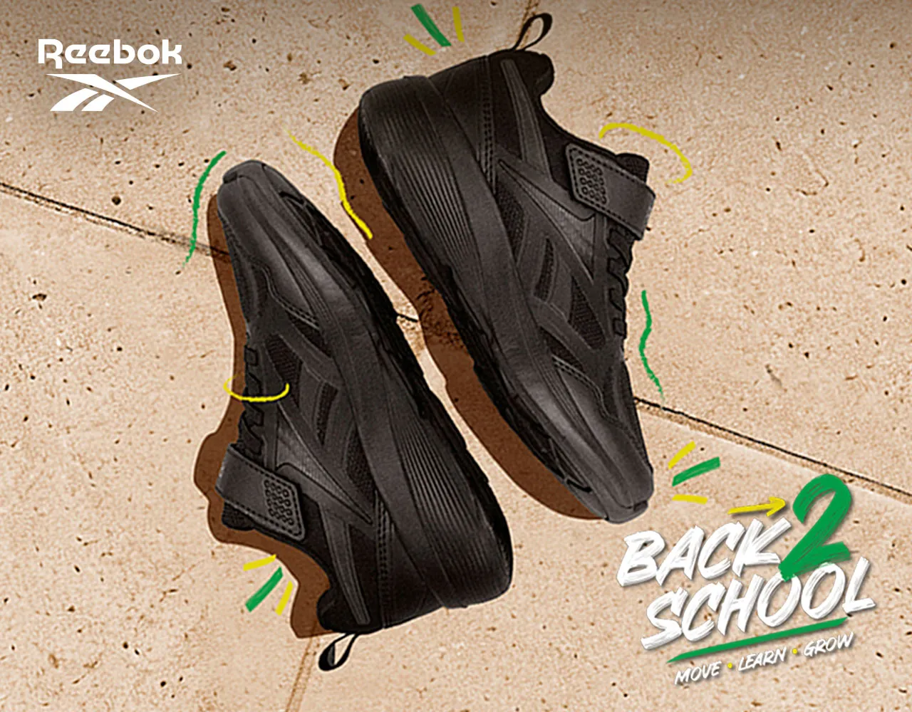 Tenis Reebok Negros | dportenis
