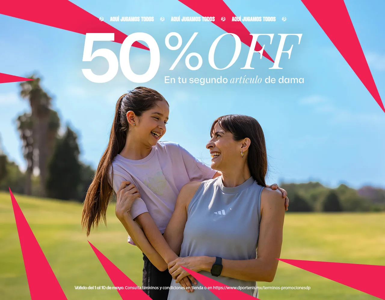 50% en tu 2do Artículo | dportenis