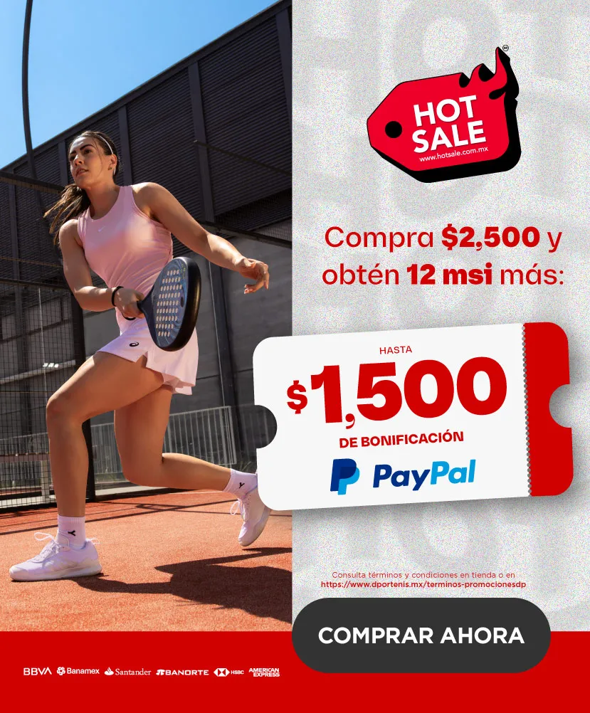 Compra $2,500 y obtén 12 msi más hasta 1500 de bonificación con paypal