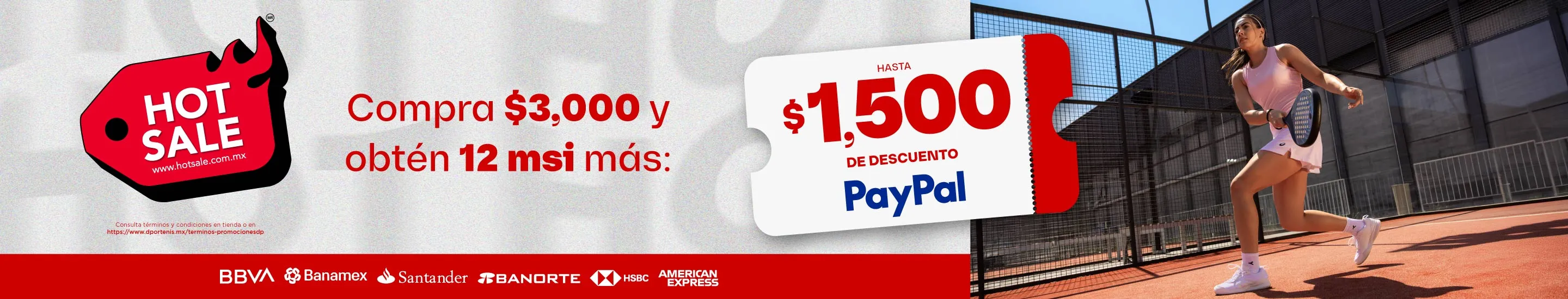 Compra $3,000 y obtén 12 msi más hasta 1500 de bonificación con paypal