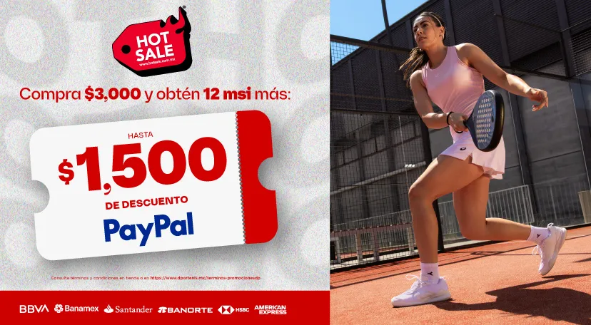 Compra $3,000 y obtén 12 msi más hasta 1500 de bonificación con paypal