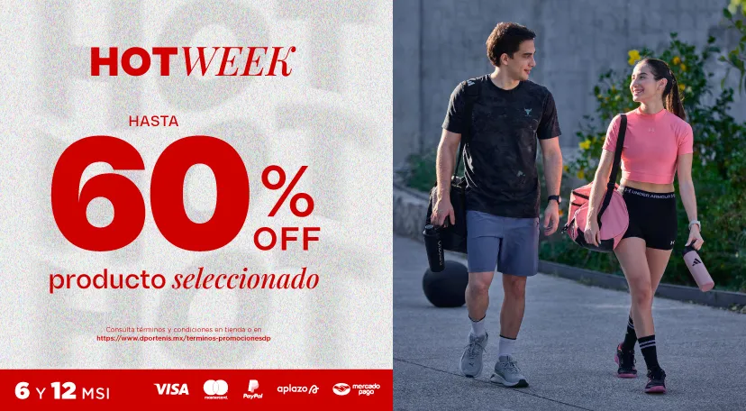 Hasta 60% de descuento Hot Week