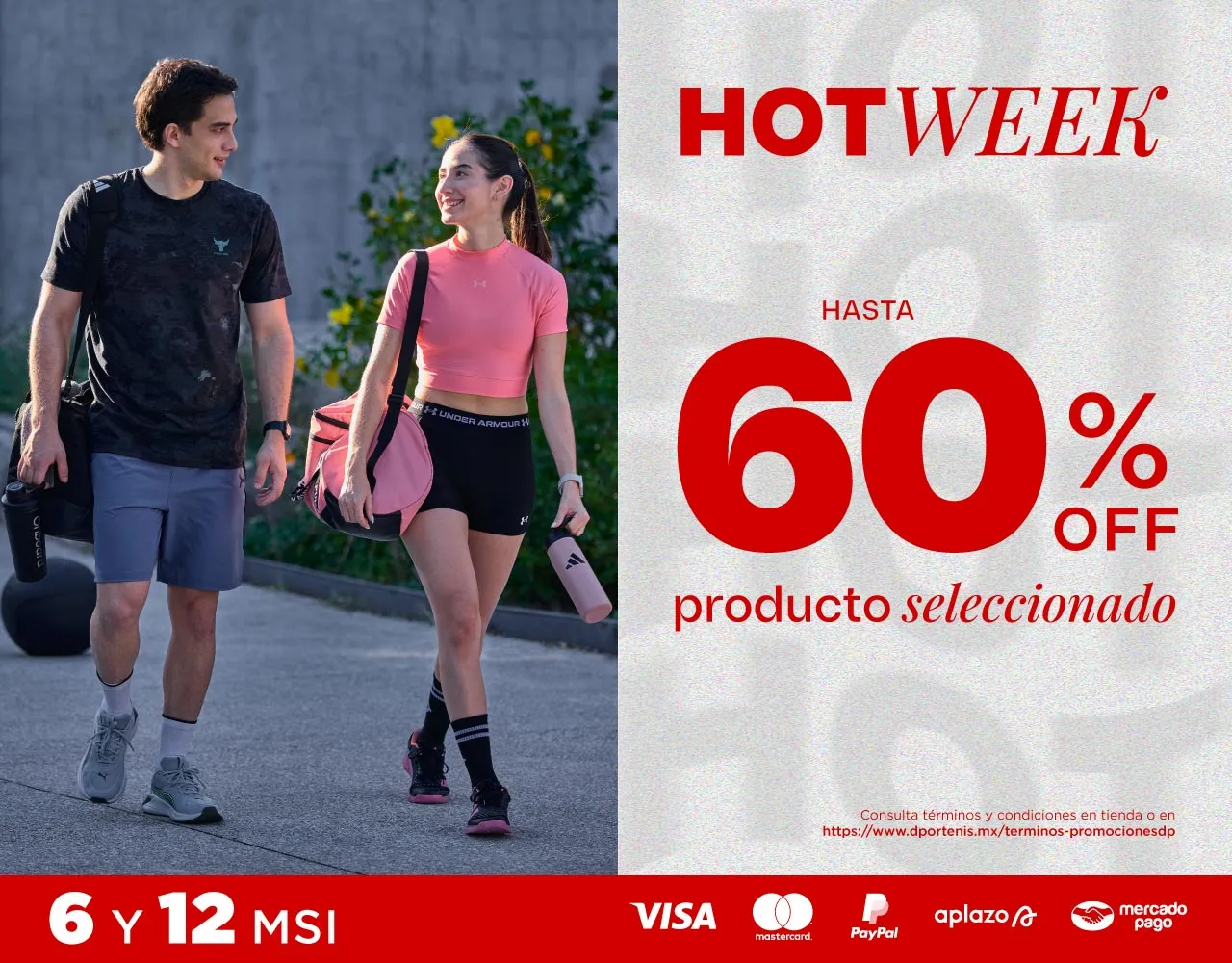 Hasta 60% OFF | dportenis