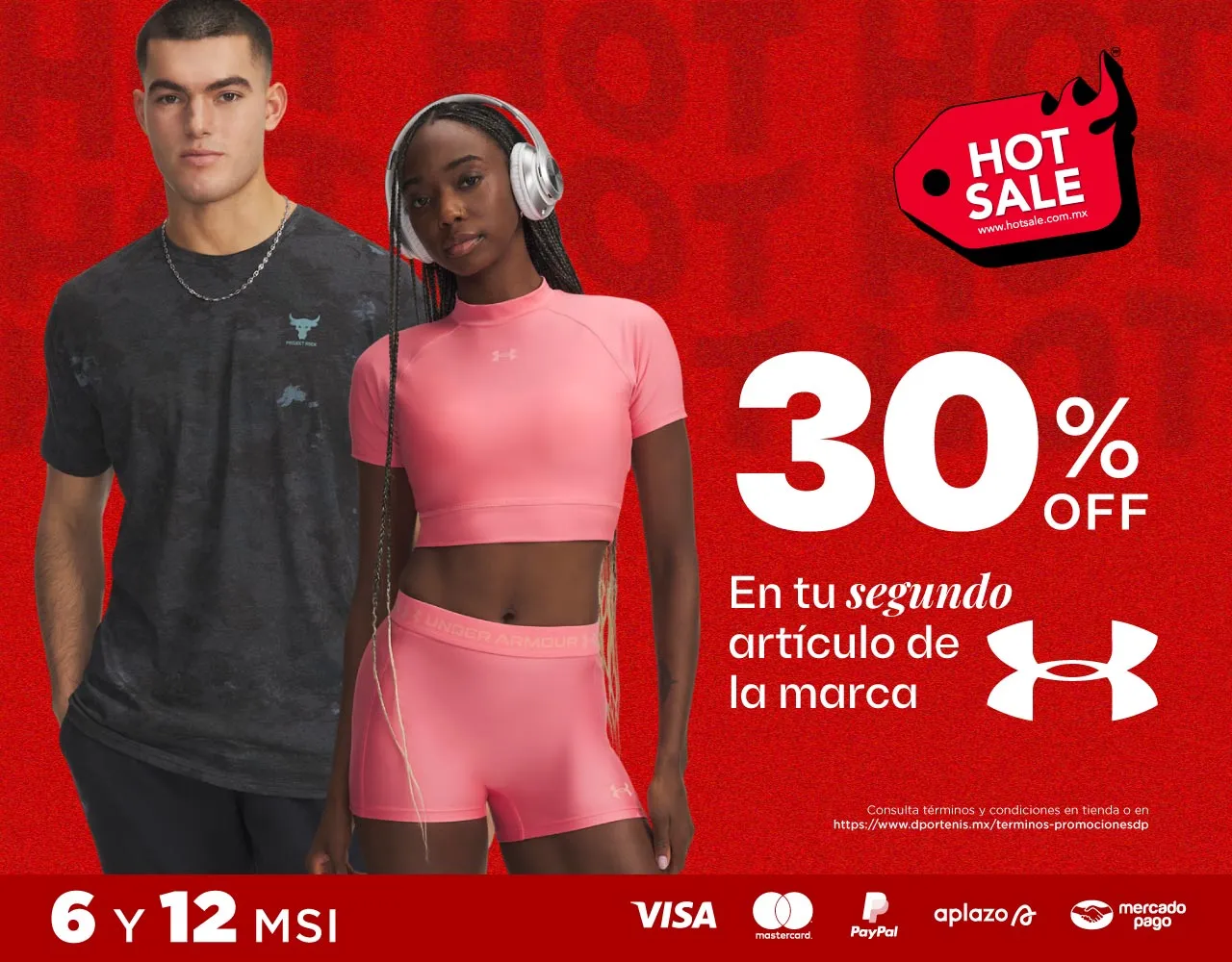 30% en el 2do artículo Under Armour | dportenis