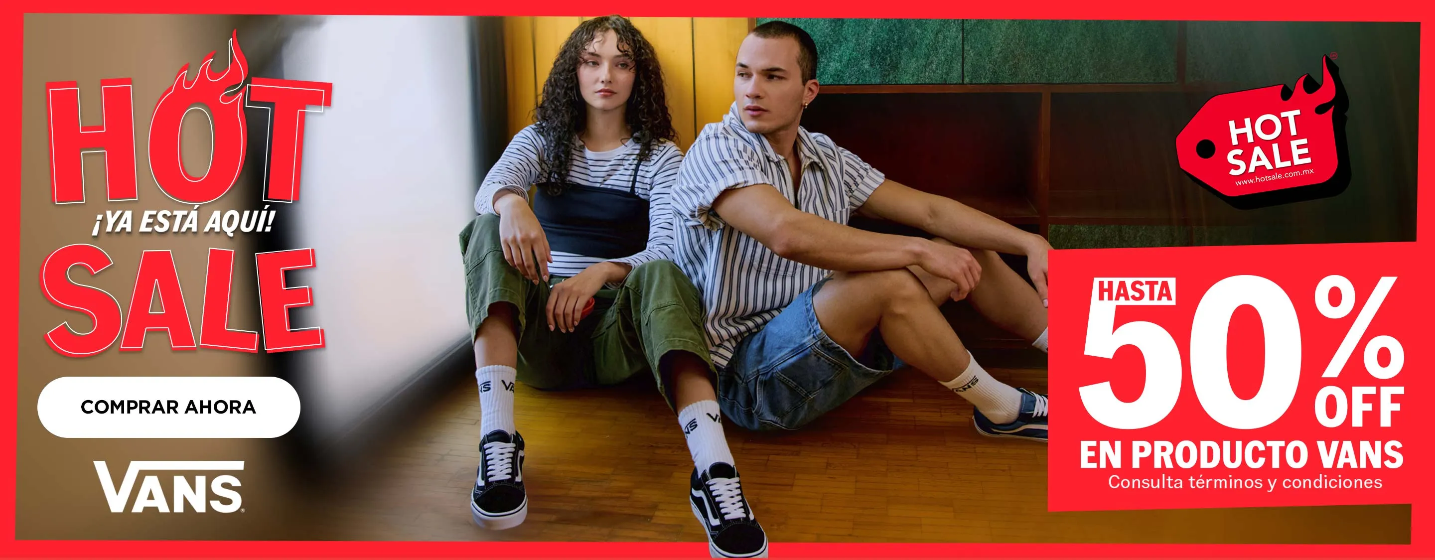 HASTA 50% VANS