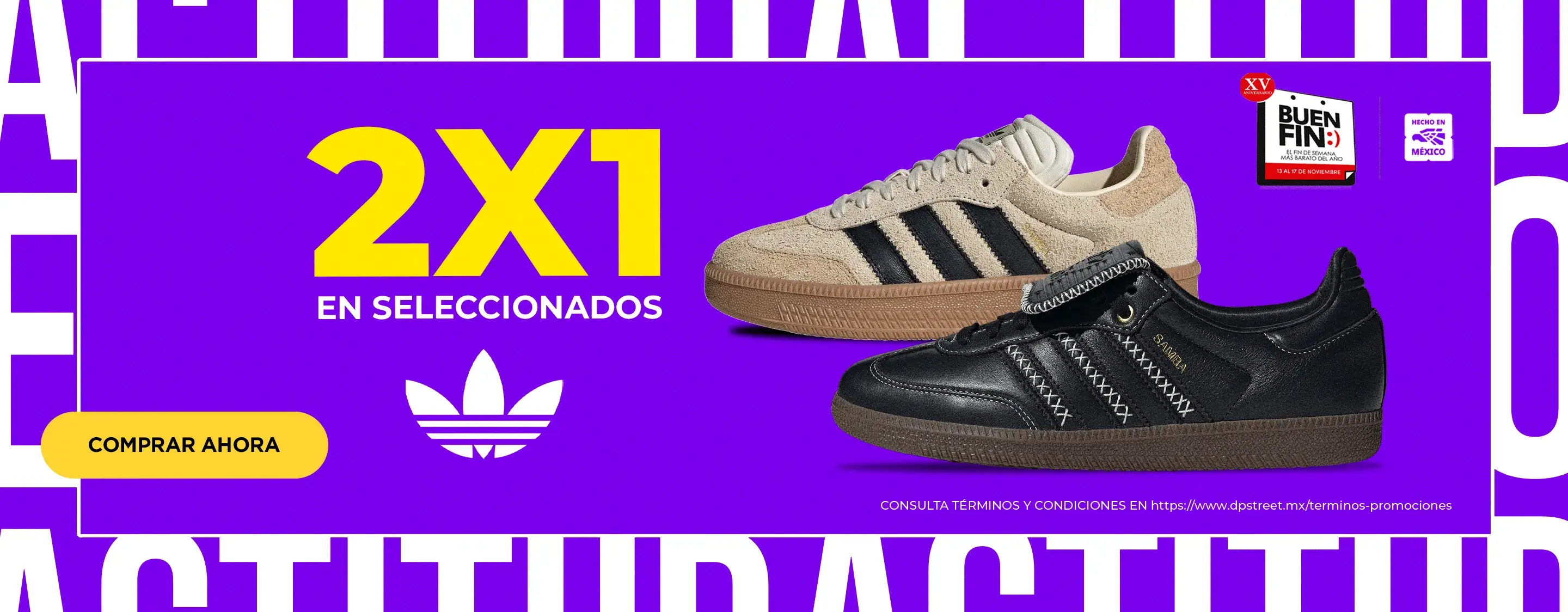 HA - 2x1 en productos de adidas