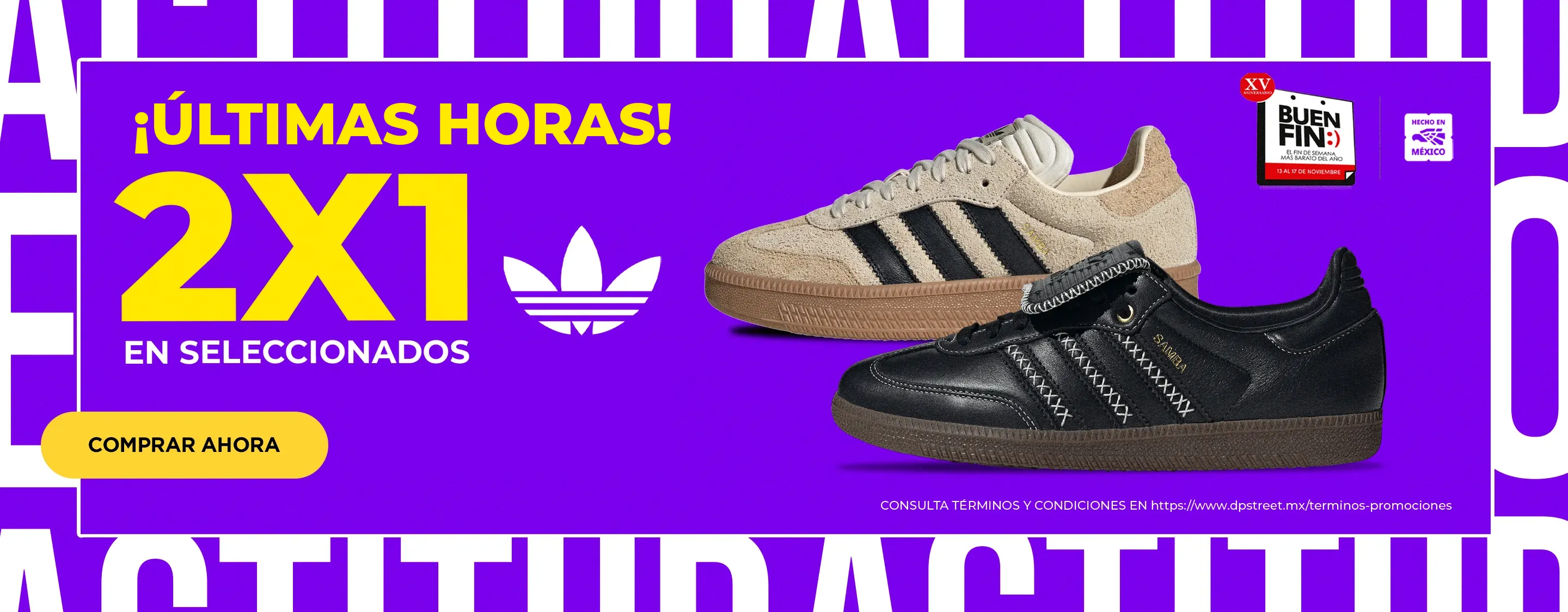 HA - 2x1 en productos de adidas