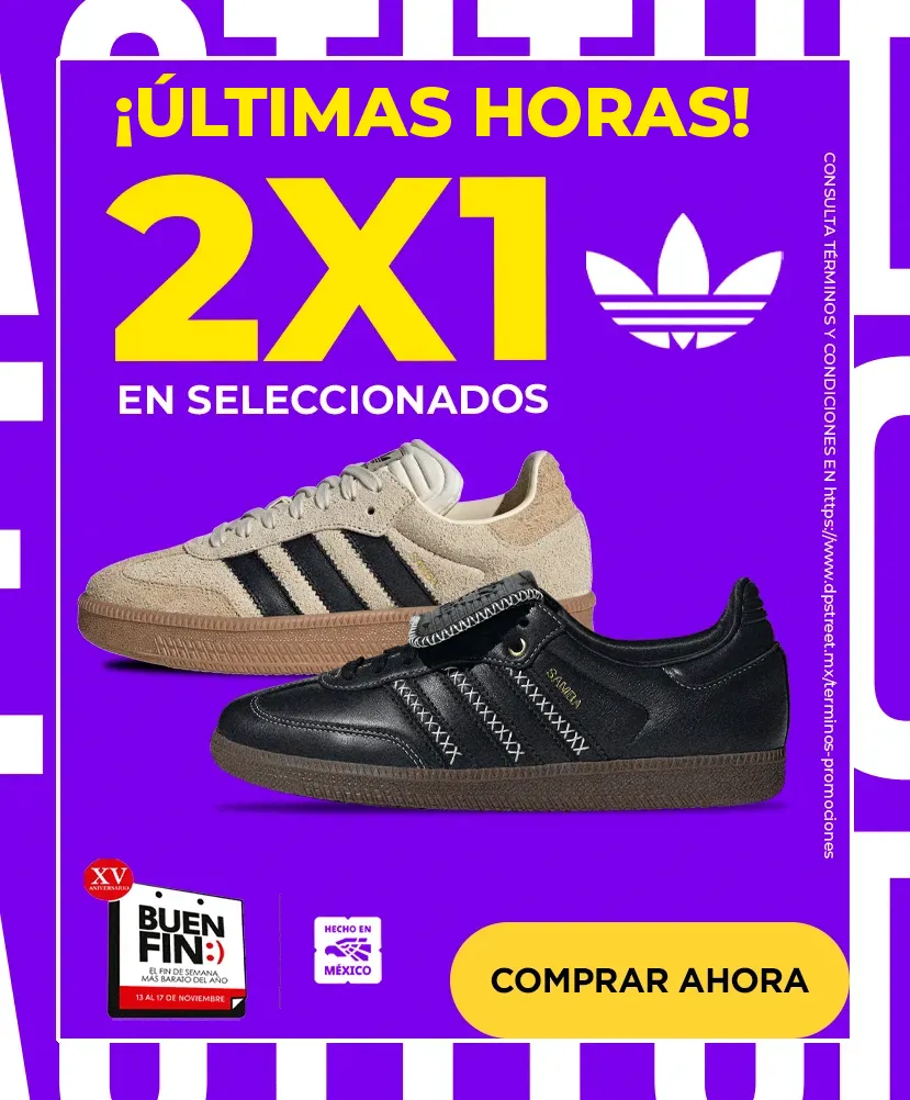 HA - 2x1 en productos de adidas