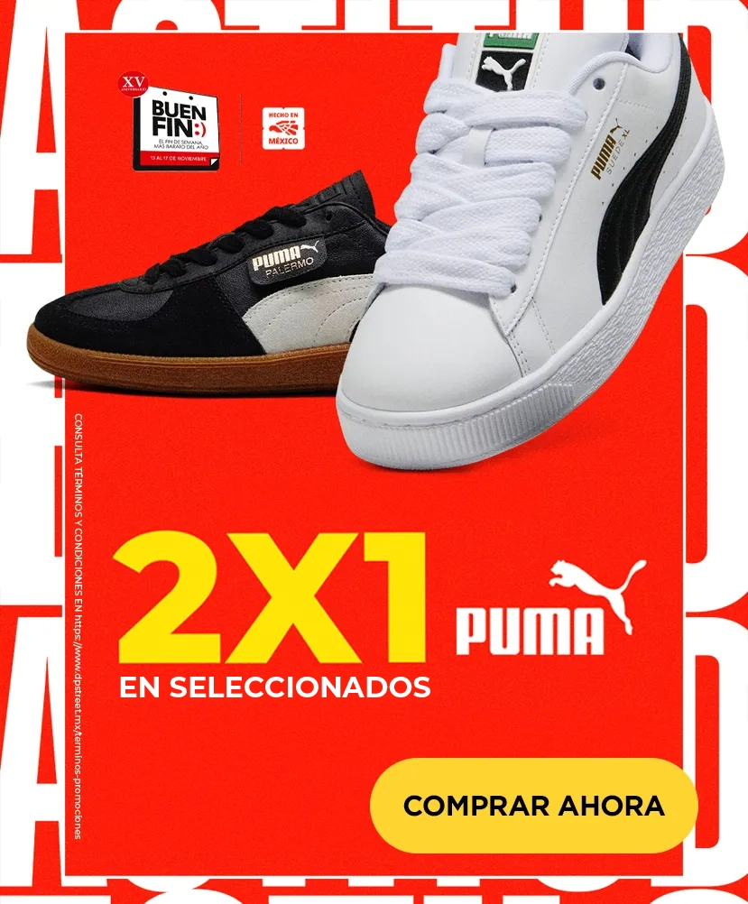 HA - 2x1 en productos seleccionados de la marca Puma