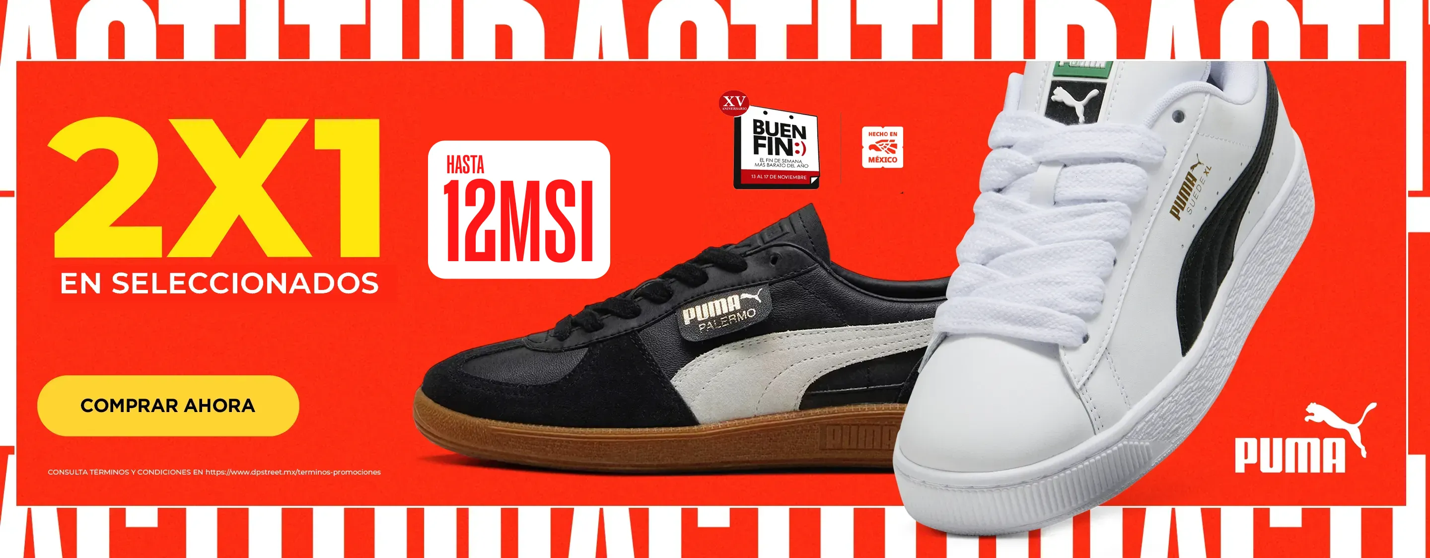 HA - 2x1 en productos seleccionados de la marca Puma