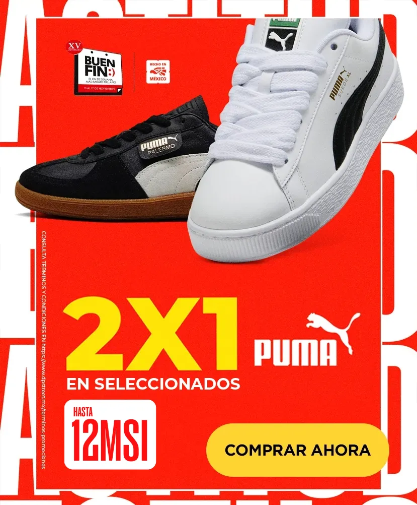 HA - 2x1 en productos seleccionados de la marca Puma