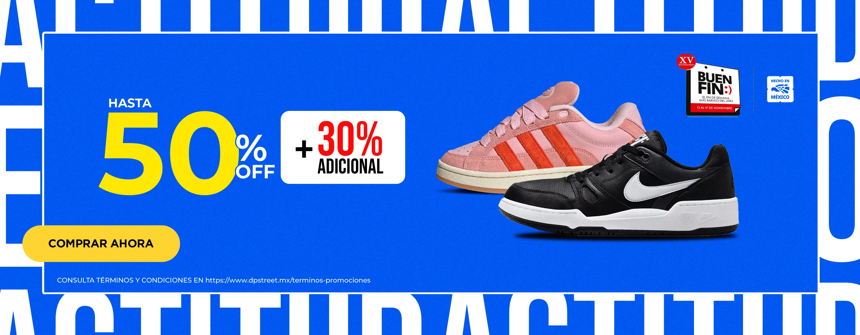 HA - Hasta 50% + 20% Off adicional a lo ya rebajado