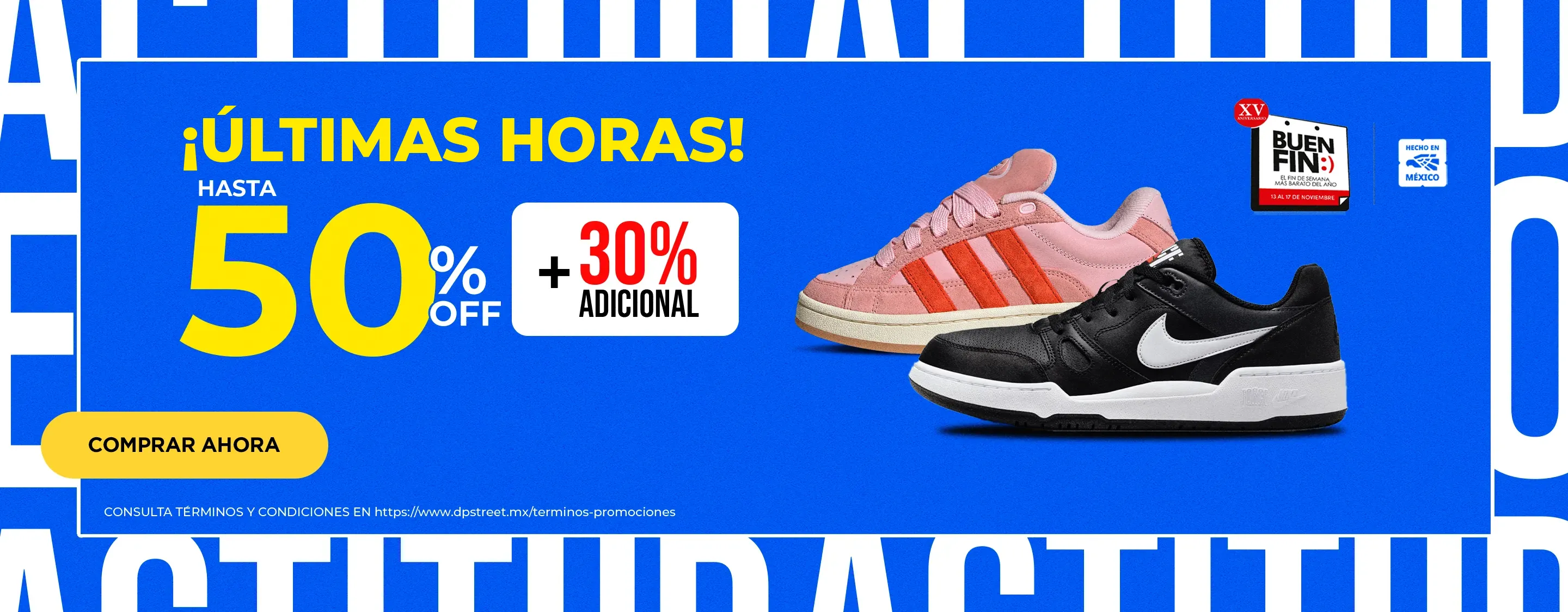 HA - Hasta 50% + 20% Off adicional a lo ya rebajado