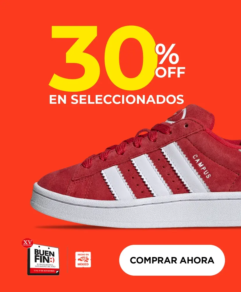 30% de descuento en tenis, ropa y accesorios