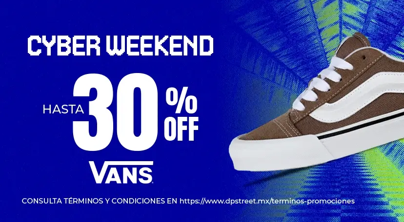 Hasta 30% de descuento en Vans
